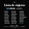 Lista viajeros a Bolivia