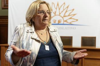 Graciela Bianchi (archivo, abril de 2025). · Foto: Rodrigo Viera Amaral