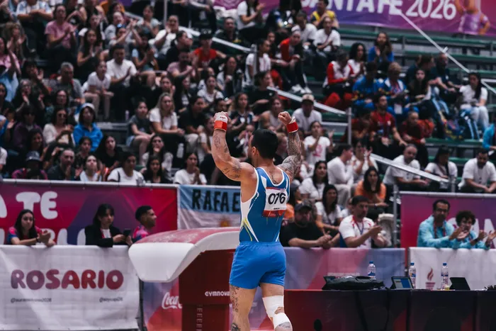 Víctor Rostagno, el 15 de setiembre, en Santa Fe. · Foto: COU