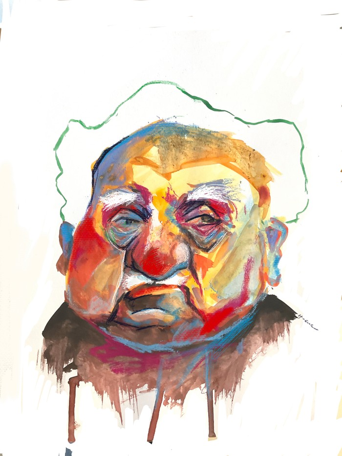 Foto principal del artículo 'Rojo fuego' · Ilustración: Horacio Guerriero