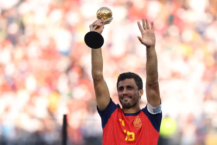 Rodri, de España, el 19 de julio, en Nueva York. · Foto: AFP