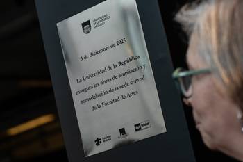 Durante la inauguración, el 3 de diciembre. · Foto: María Vivanco