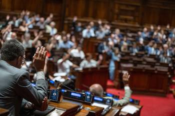 Cámara de diputados, el 15 de enero de 2026 · Foto: María Vivanco