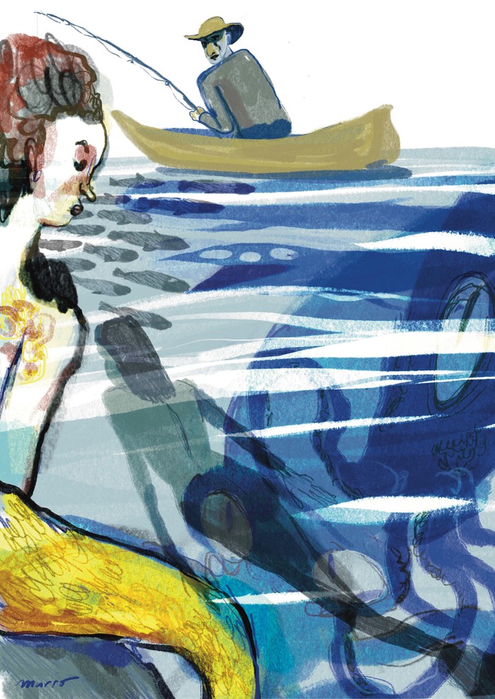 Foto principal del artículo 'De sirenas y leviatanes' · Ilustración: Federico Murro