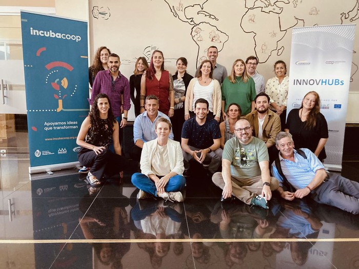 Segundo encuentro de la Red de Incubadoras de Cooperativas de América. 
Foto: Innovhubs