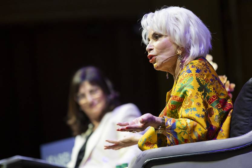 Isabel Allende y Blanca Rodríguez