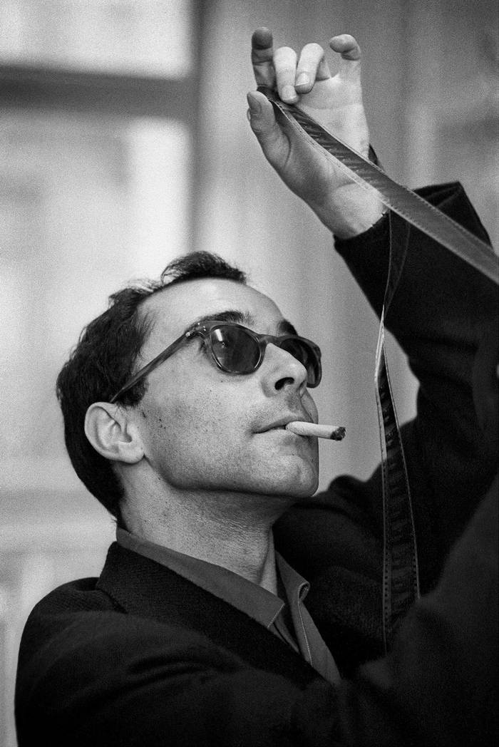 Jean Luc Godard · Foto: Philippe Doumic