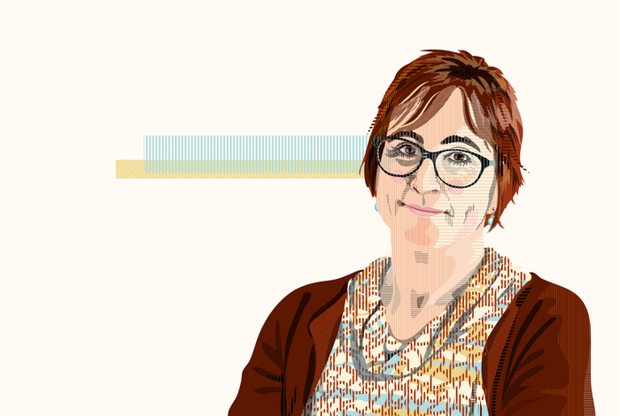 Foto principal del artículo 'Entrevista con Jimena Pardo: propuesta alternativa sobre seguridad social incluye cobertura universal y reforma de otras cajas' · Ilustración: Luciana Peinado