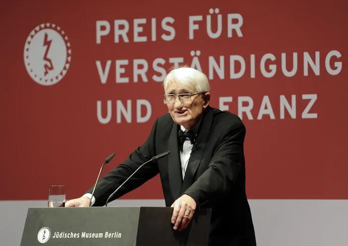Jürgen Habermas (archivo, noviembre de 2010). · Foto: Odd Andersen, AFP
