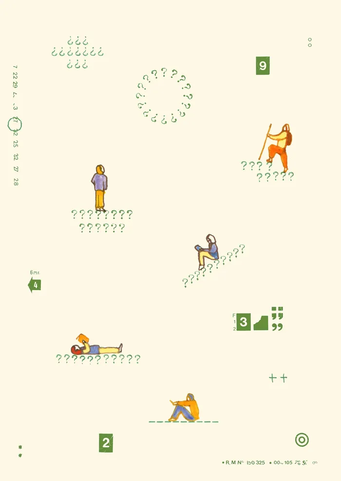 Foto principal del artículo 'El enigma soy yo' · Ilustración: Fran Cunha