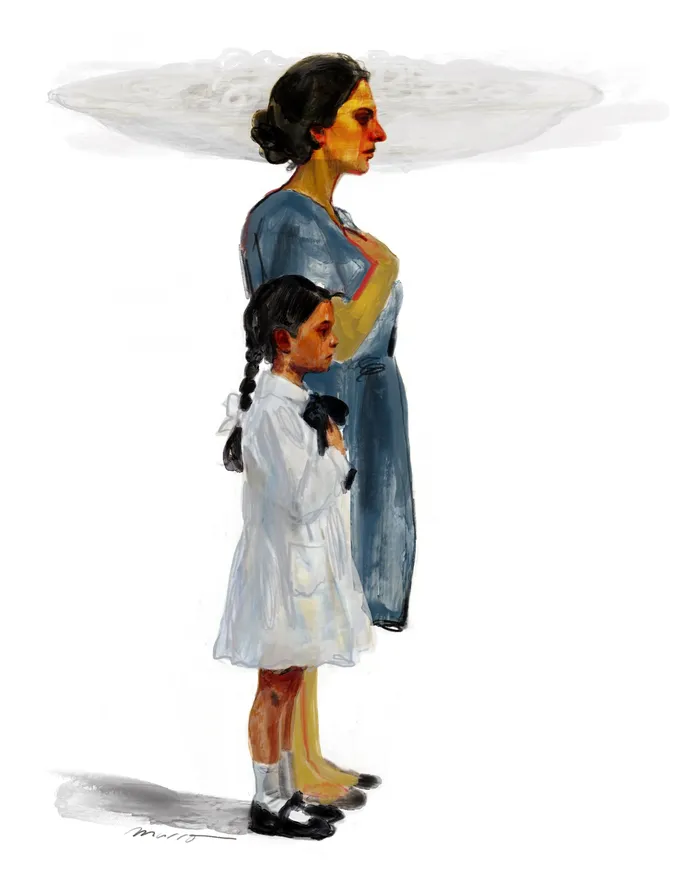 Foto principal del artículo 'Vigilancia y castigo a la infancia pobre' · Ilustración: Federico Murro