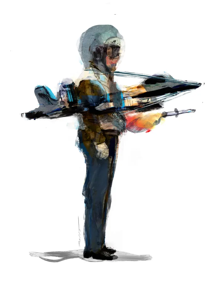 Foto principal del artículo 'Lo aceptable, lo viable y el portaaviones' · Ilustración: Federico Murro