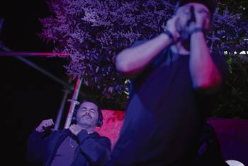 Leonidas y Davich, de La Teja Pride. · Foto: Pablo Vignali