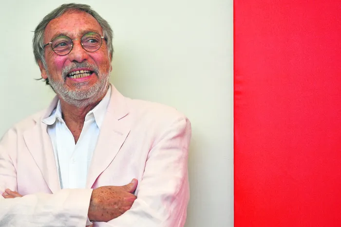 Luis Brandoni, durante el 75º Festival de Cine de Venecia (archivo, 2018). · Foto: Vicenzo Pinto, AFP