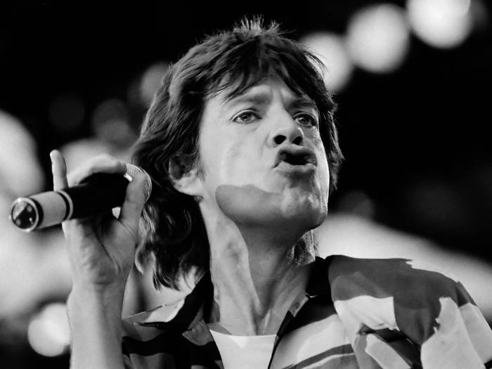 Mick Jagger, junio de 1982. · Foto: Marcel Antonisse, Anefo (Wikimedia Commons)