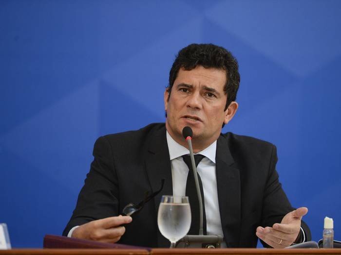 Sergio Moro. Archivo abril 2020. · Foto: Marcelo Casal Agencia Brasil