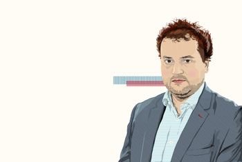 Foto principal del artículo 'Nicolás Cichevski: el bajo crecimiento y la tensión en materia de competitividad son el gran desafío de este año' · Ilustración: Luciana Peinado