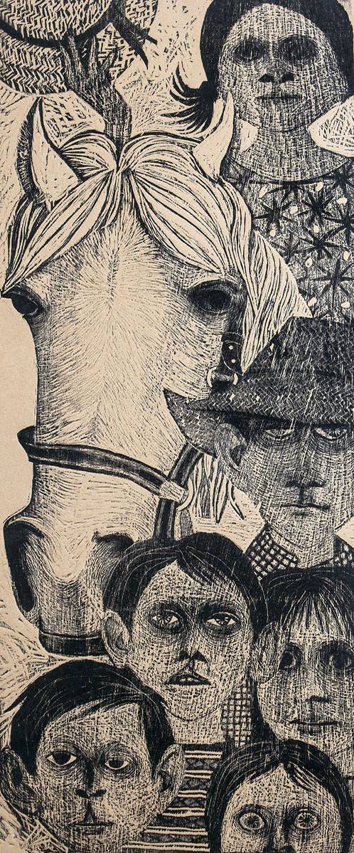 Niños y caballo 1966