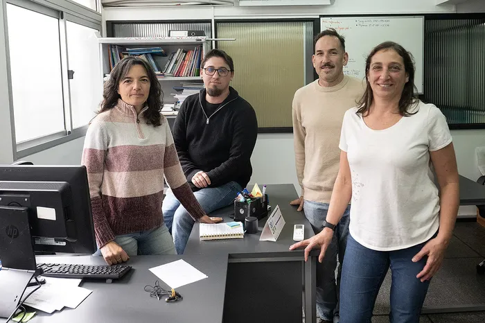 Andrea Pérez, Santiago Prieto, Javier Pérez y Leticia Morales. · Foto: Alessandro Maradei