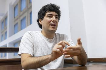 Gabriel Mordecki. · Foto: Rodrigo Viera Amaral