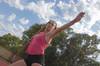 Manuela Rotundo, en la plaza de deportes José Enrique Rodó de Paysandú. · Foto: Milton Cabrera Manuela Rotundo, en la plaza de deportes José Enrique Rodó de Paysandú. · Foto: Milton Cabrera