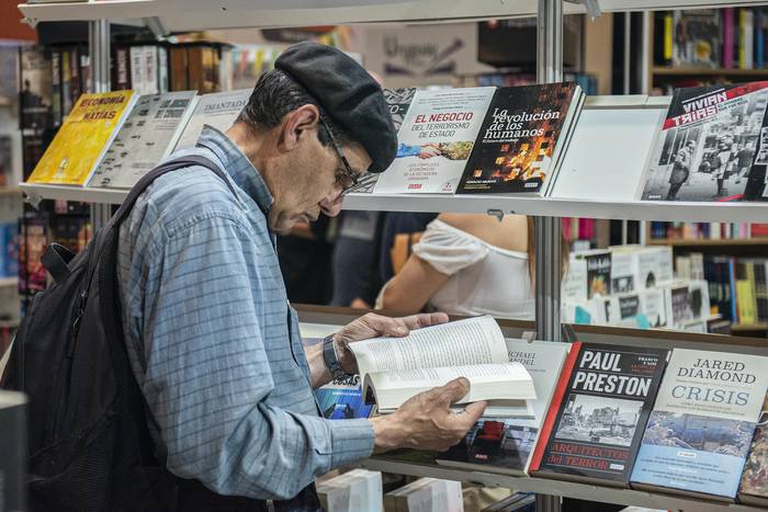 Feria Internacional del Libro, en la Intendencia de Montevideo (archivo, noviembre de 2022). · Foto: Alessandro Maradei