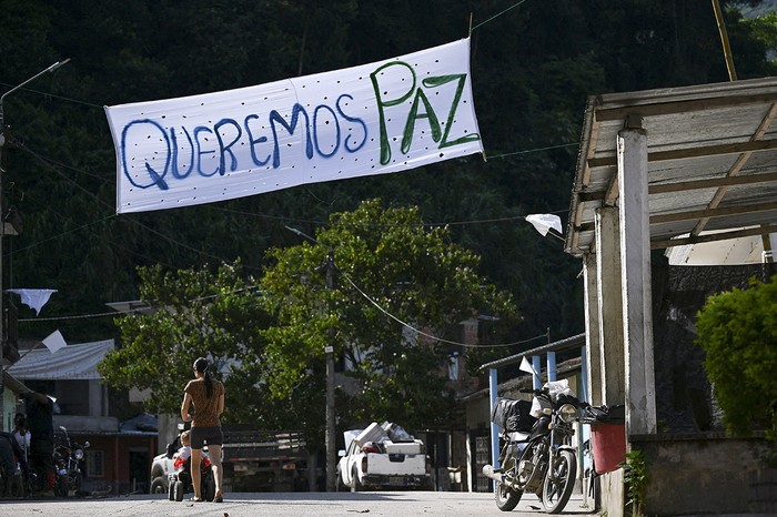 Municipio de Teorama, región del Catatumbo, departamento de Norte de Santander, Colombia, el 23 de enero. · Foto: Raúl Arboleda, AFP