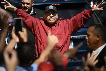 Daniel Ortega, en Caracas, Venezuela (archivo, enero de 2025). · Foto: Federico Parra