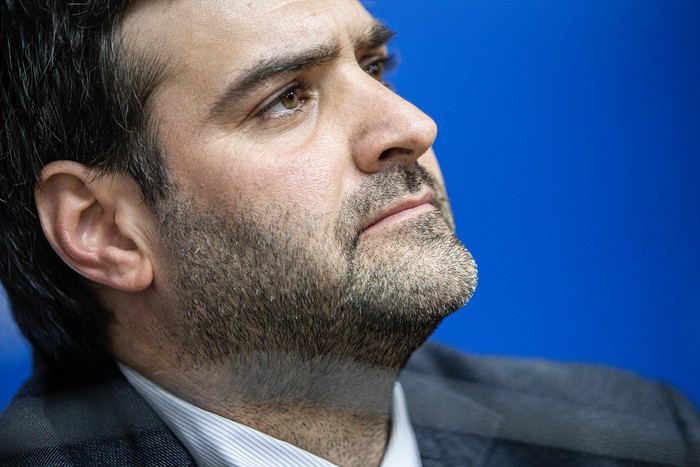 Nicolás Martinelli (archivo, setiembre de 2022). · Foto: Ernesto Ryan