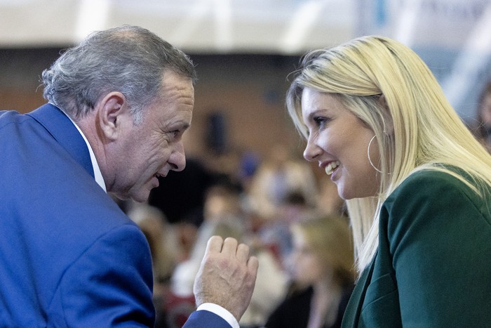 Álvaro Delgado y Valeria Ripoll (archivo). · Foto: Camilo dos Santos