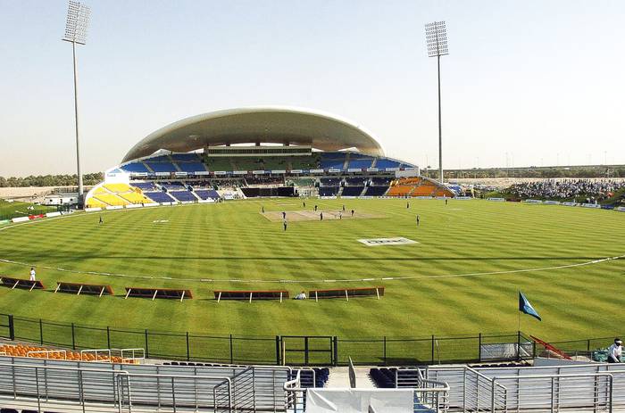 Estadio de críquet Zayed, en Abu Dhabi (archivo, mayo de 2005). · Foto: Haider Shah, AFP