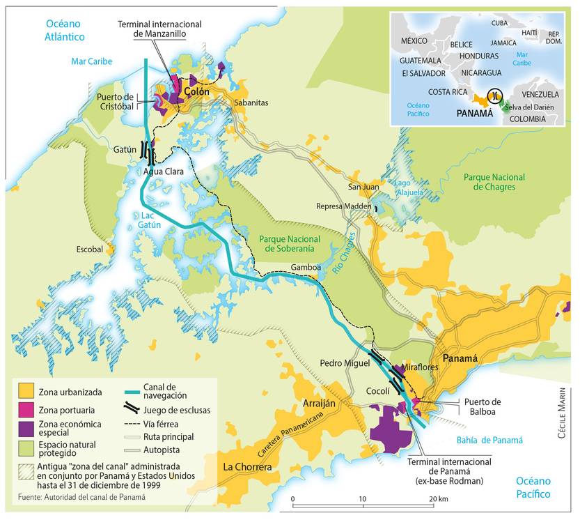 le monde 40 - La disputa por el canal de Panamá