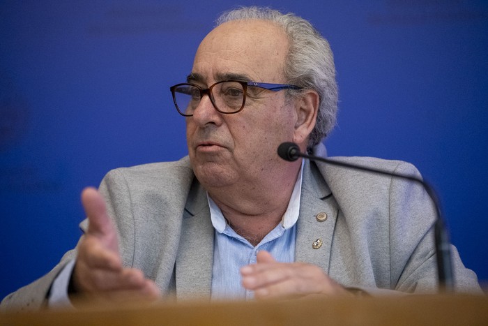 El ministro de Ganadería, Agricultura y Pesca, Alfredo Fratti. (Archivo, noviembre de 2025) · Foto: Gianni Schiaffarino