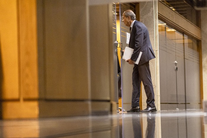 Pablo Abdala en el Parlamento (archivo, marzo de 2024). · Foto: Ernesto Ryan