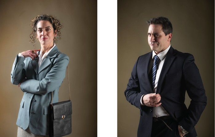 Pablo Robles y Cecilia Sánchez. · Foto: Alejandro Persichetti, difusión