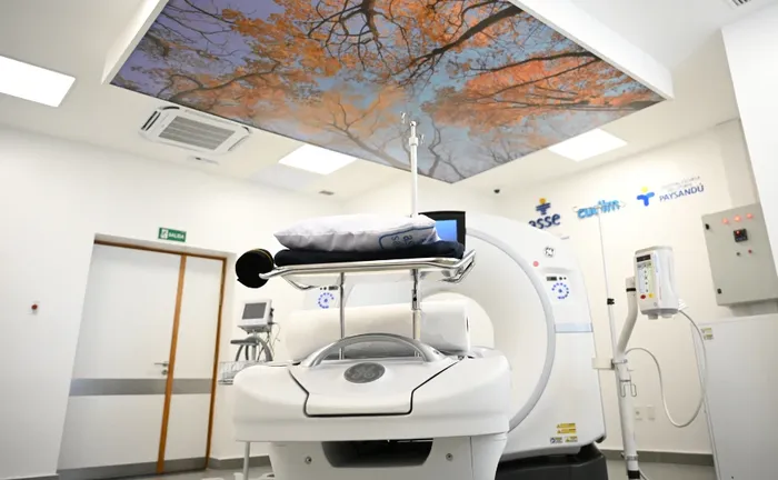 Inauguración del tomógrafo en el hospital de Paysandú. · Foto: Presidencia