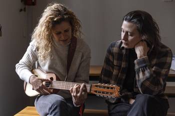 Ana Prada y Malena Muyala. · Foto: Ernesto Ryan