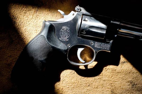 Revolver Smith & Wesson .38 Special (archivo, abril de 2014). · Foto: Ricardo Antúnez, adhocFOTOS