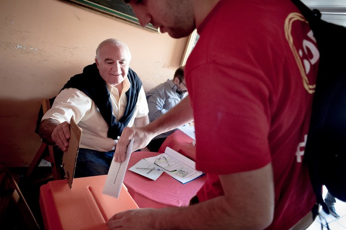 Elecciones de jóvenes del Partido Colorado (archivo, noviembre de 2017). · Foto: Ricardo Antúnez, adhocFOTOS