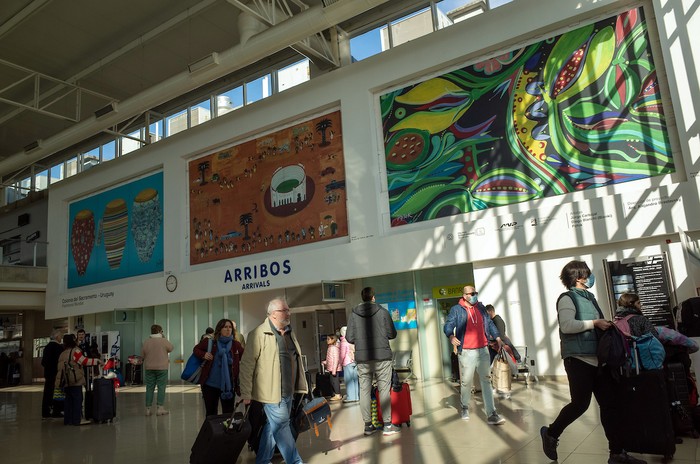 Terminal de Colonia (archivo, julio de 2022). · Foto: Ricardo Antúnez, adhocFOTOS