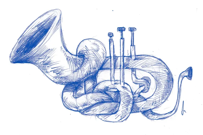 Foto principal del artículo 'El caso de Moisés y las tablas de la ley' · Ilustración: Ramiro Alonso