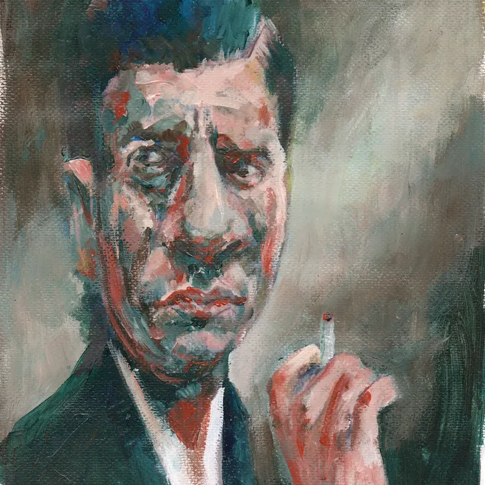 Foto principal del artículo '“Van a temblar de miedo los cajetillas”: 60 años del primer disco de Zitarrosa' · Ilustración: Ramiro Alonso