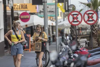 Centro de Punta del Este (archivo, noviembre de 2021). · Foto: Ernesto Ryan