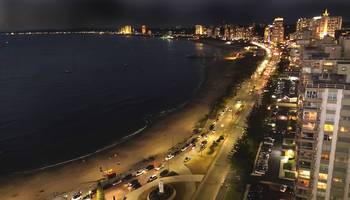 Punta del Este desde el edificio El Torreón (archivo, enero de 2022). · Foto: Virginia Martínez  Díaz