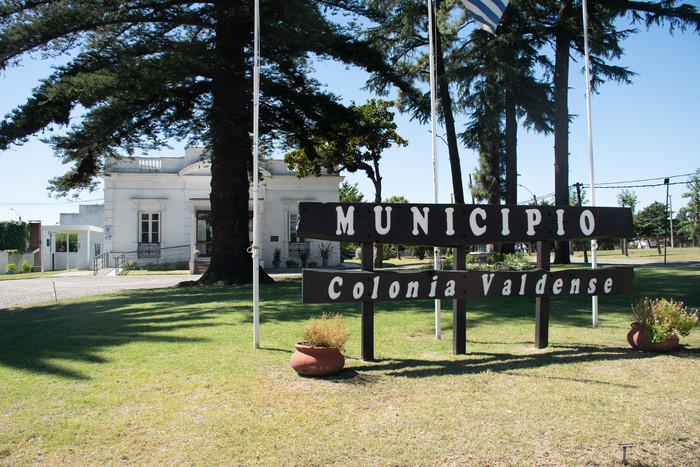 Municipio de Colonia Valdense. Fotos: Ignacio Dotti ( archivo 20220113) · Foto: Ignacio Dotti