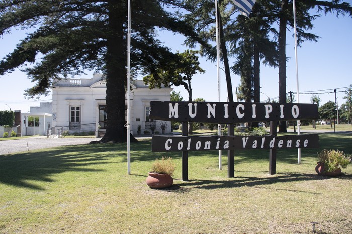 Municipio de Colonia Valdense (archivo, enero de 2011). · Foto: Ignacio Dotti