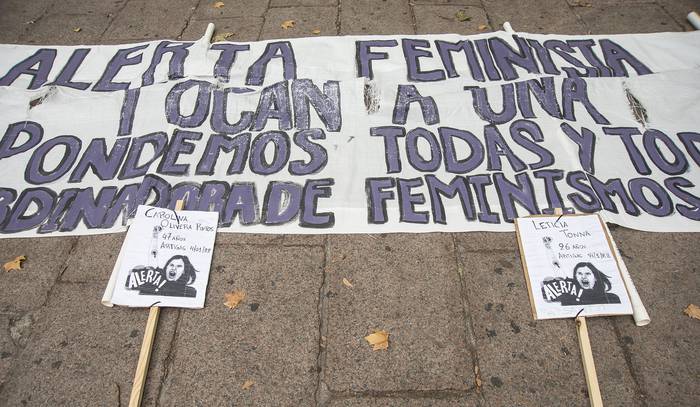 Alerta feminista. · Foto: Natalia Rovira