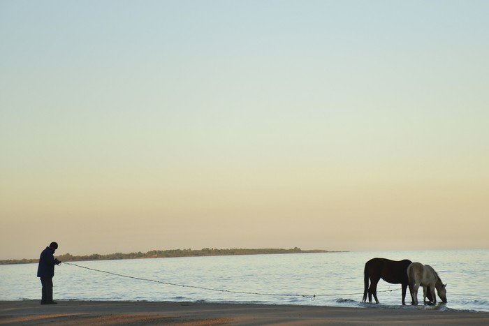 Playa Charrúa, en Juan Lacaze. · Foto: Ignacio Dotti