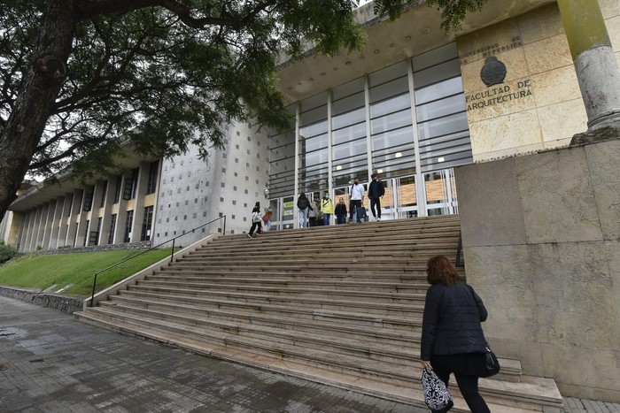 Facultad de Arquitectura y Urbanismo, en Montevideo (archivo). · Foto: Federico Gutiérrez