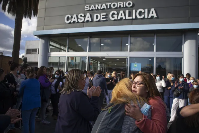 Cierre de Casa de Galicia (archivo, marzo de 2020) · Foto: Ernesto Ryan